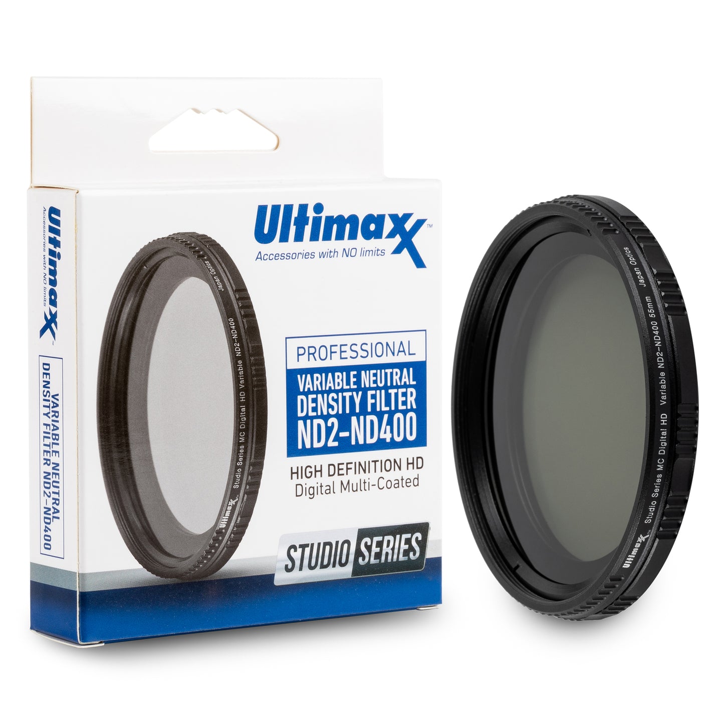 Filtre multicouche torsadé à densité neutre variable ULTIMAXX 77 mm ND2-ND400