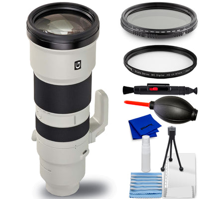 Sony FE 400-800mm f/6.3-8 G OSS Lens (Sony E) SEL400800G - 7PC Accessory Bundle