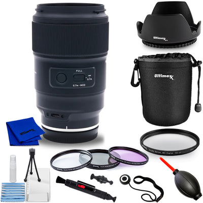 Tamron 90mm f/2.8 Di III VXD Macro Lens (Sony E) AFF072S700 - 10PC Accessory Kit