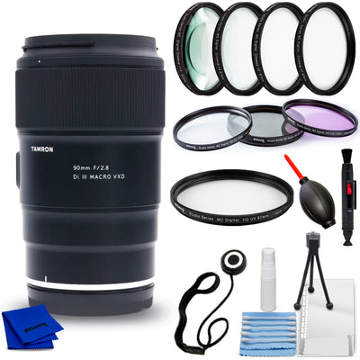 Tamron 90mm f/2.8 Di III VXD Macro Lens (Nikon Z) AFF072Z700 - 10PC Bundle