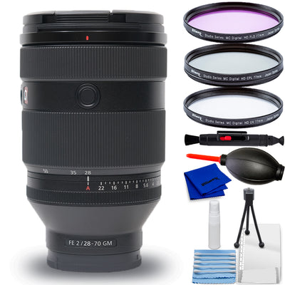 Sony FE 28-70mm f/2 GM Lens SO2870GM - 7PC Accessory Bundle