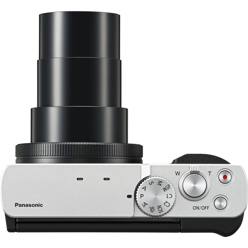 Panasonic TZ99/ZS99 Digital Camera (Silver) DC-TZ99E-S - 7PC Accessory Bundle
