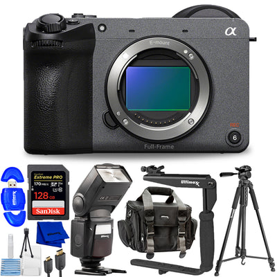 Sony FX2 Digital Cinema Camera (Body) ILME-FX2B - 128GB Accessory Bundle