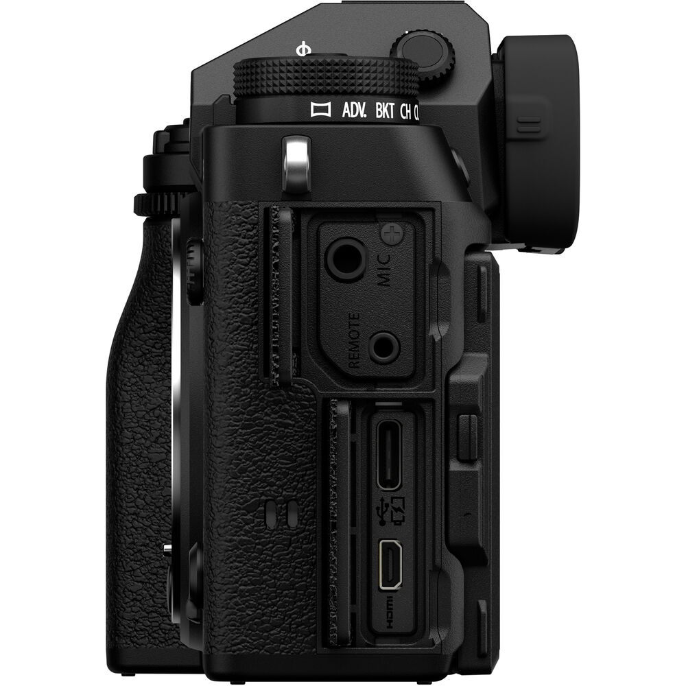 FUJIFILM X-T5 Mirrorless Camera (Body, Black) (KIT BOX) - 7PC Accessory Bundle