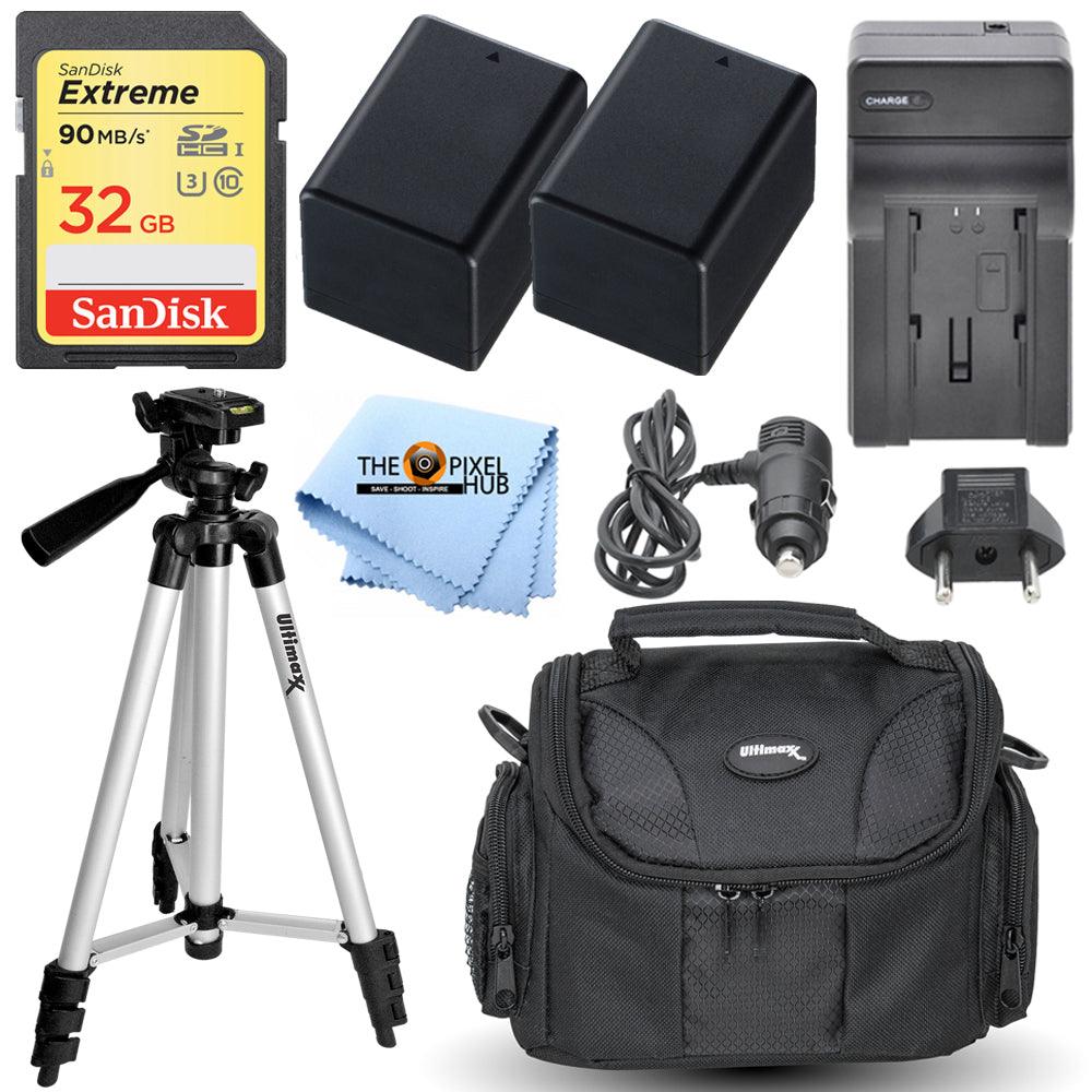 Ensemble d'accessoires pour Canon VIXIA HF R800 R80 R82 R600 R50 R52 R400 R40 R300 M52