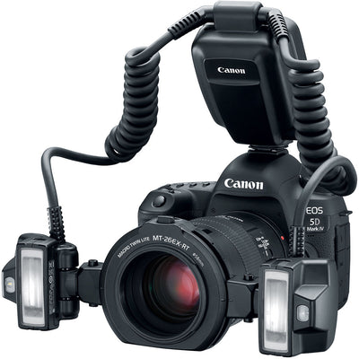 Canon MT-26EX-RT Macro Twin Lite 2398C002 - 6PC Accessory Bundle