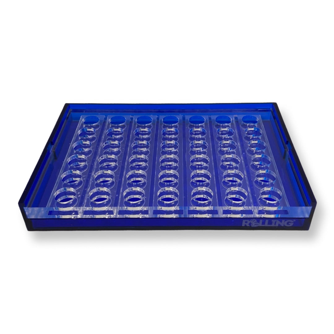 Cliquez pour agrandir
 Lucite Acrylique Quatre en Ligne Jeu Premium Connect 4 Plateau et Jetons (Bleu Clair)