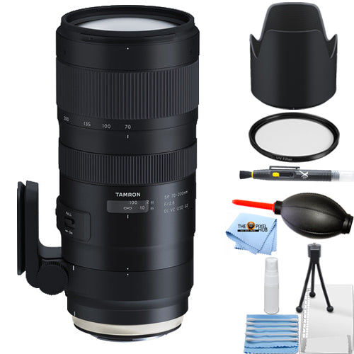 Objectif Tamron SP 70-200mm f/2.8 Di VC USD G2 pour Canon EF - Ensemble d'accessoires 6PC