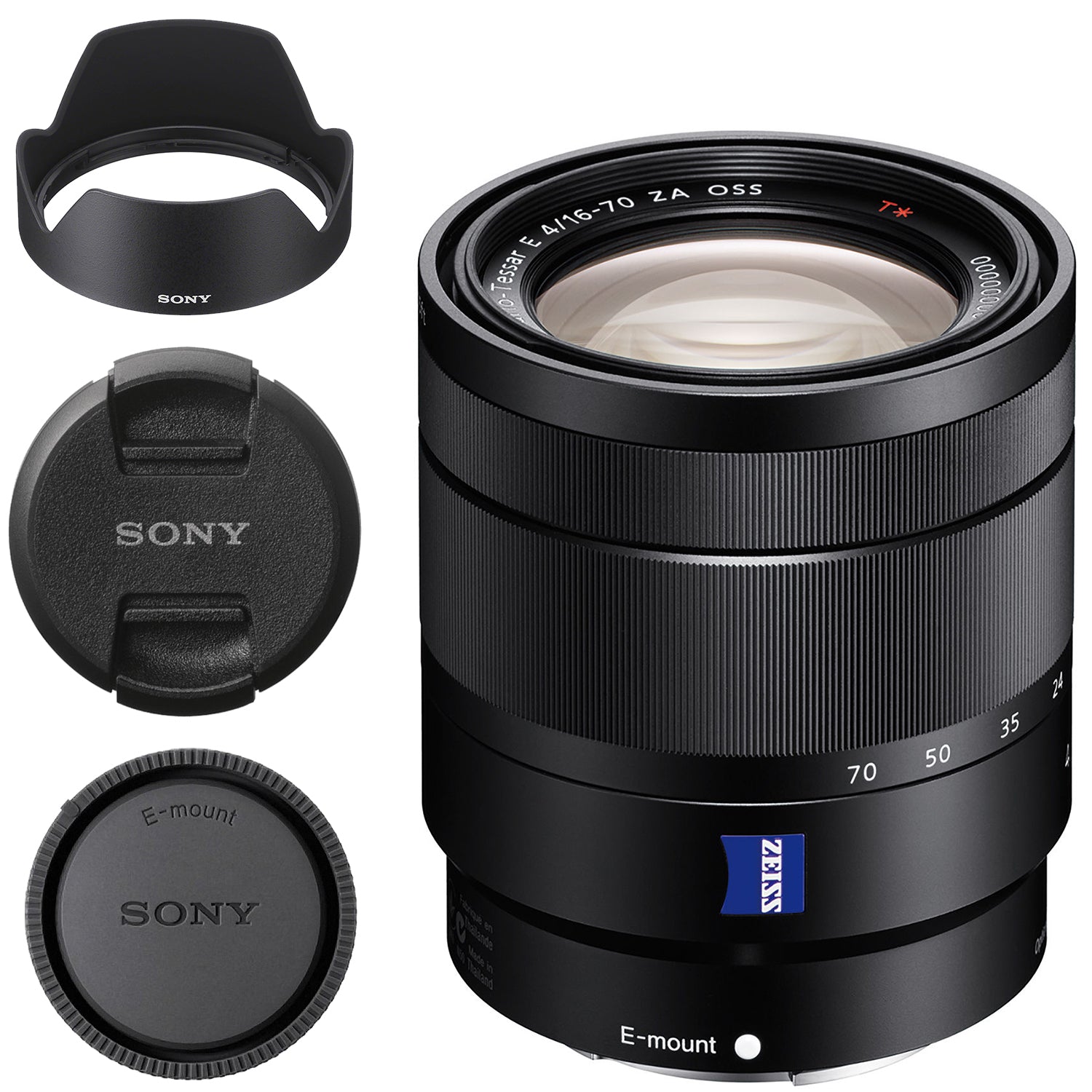 Sony Vario-Tessar T* E 16-70mm f/4 ZA OSS Lens - SEL1670Z – The Pixel Hub