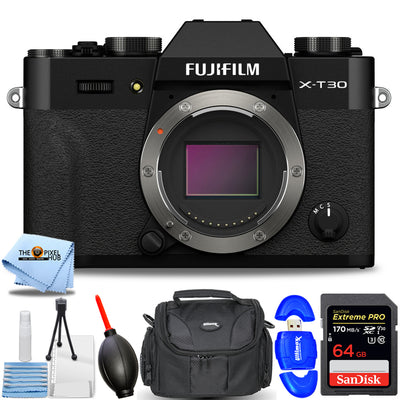 Appareil photo sans miroir FUJIFILM X-T30 II (noir) 16759615 - Ensemble d'accessoires 7 pièces