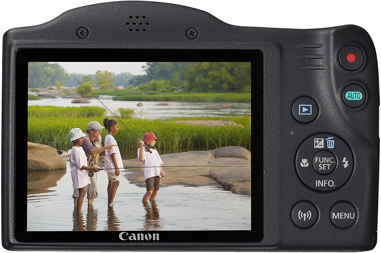 Appareil photo numérique Canon PowerShot SX430 IS 1790C002 - Pack essentiel de 128 Go