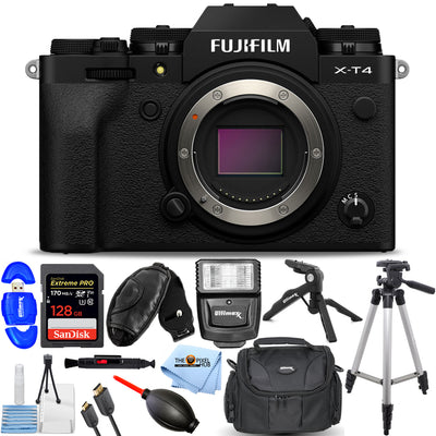Appareil photo sans miroir FUJIFILM X-T4 (noir) 16652855 - Ensemble d'accessoires 12PC