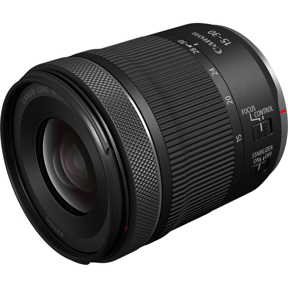 Objectif Canon RF 15-30 mm f/4.5-6.3 IS STM 5775C002 - Ensemble d'accessoires 7 pièces