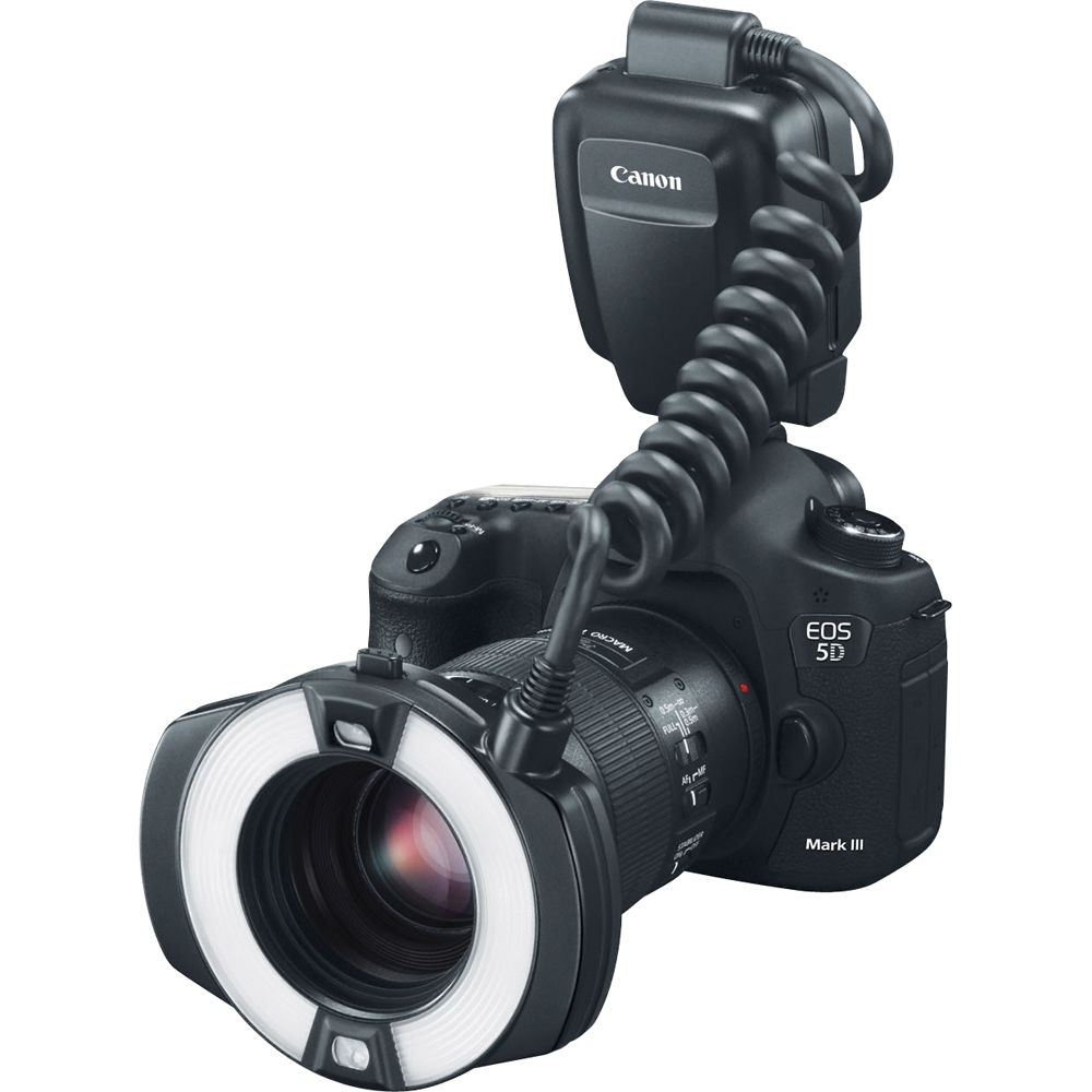 Canon MR-14EX II Macro Ring Lite Flash 9389B002 - Ensemble d'accessoires 7PC