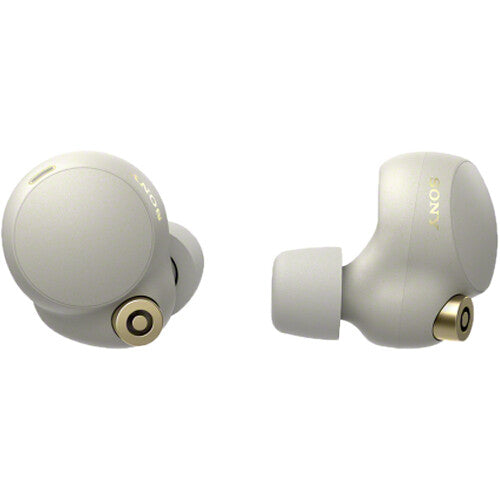 Sony WF-1000XM4 Écouteurs intra-auriculaires sans fil à réduction de bruit (argent)