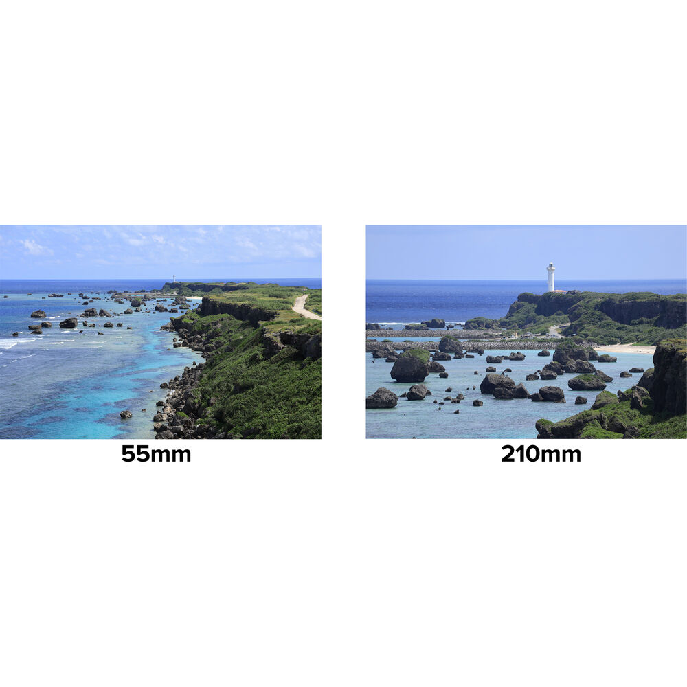 Objectif Canon RF-S 55-210 mm f/5-7.1 IS STM (Canon RF) 5824C002 - Boîte blanche