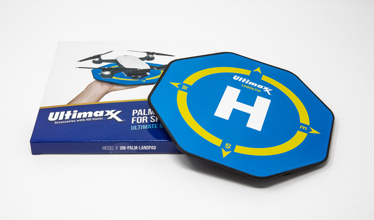 Petit mini tapis d'atterrissage facile et pliable pour drone DJI Spark et Tello