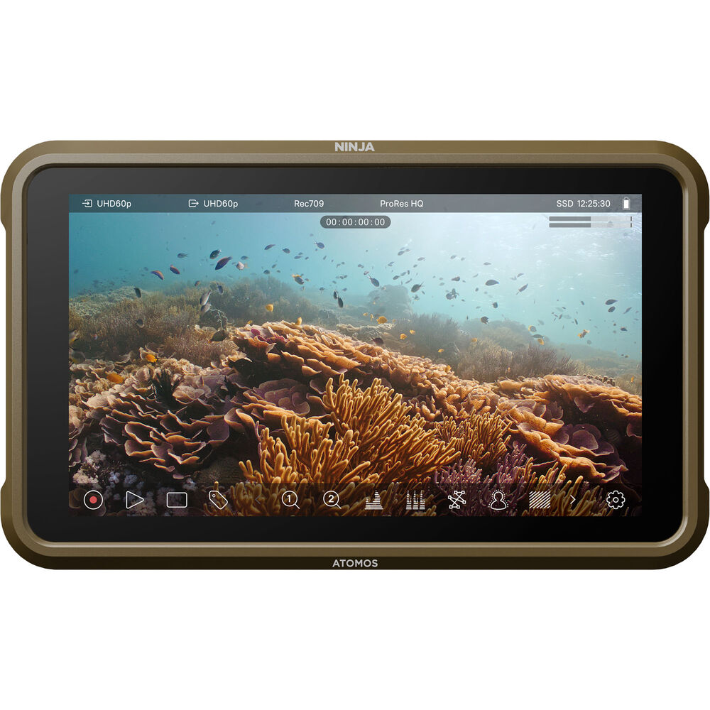 Atomos Ninja Moniteur d'enregistrement HDMI 4K 5,2" ATOMNJA004 + Kit d'accessoires Atomos 5"