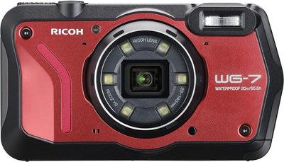 Picture 1 of 6
RICOH WG-7 Digital Camera Tough Waterproof Dustproof 4K WEB Camera (Red) Bundle