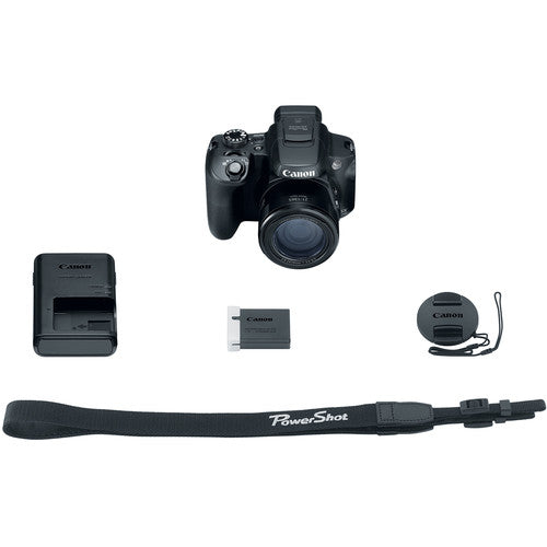 Appareil photo numérique Canon PowerShot SX70 HS 3071C001 - Offre groupée essentielle de 32 Go