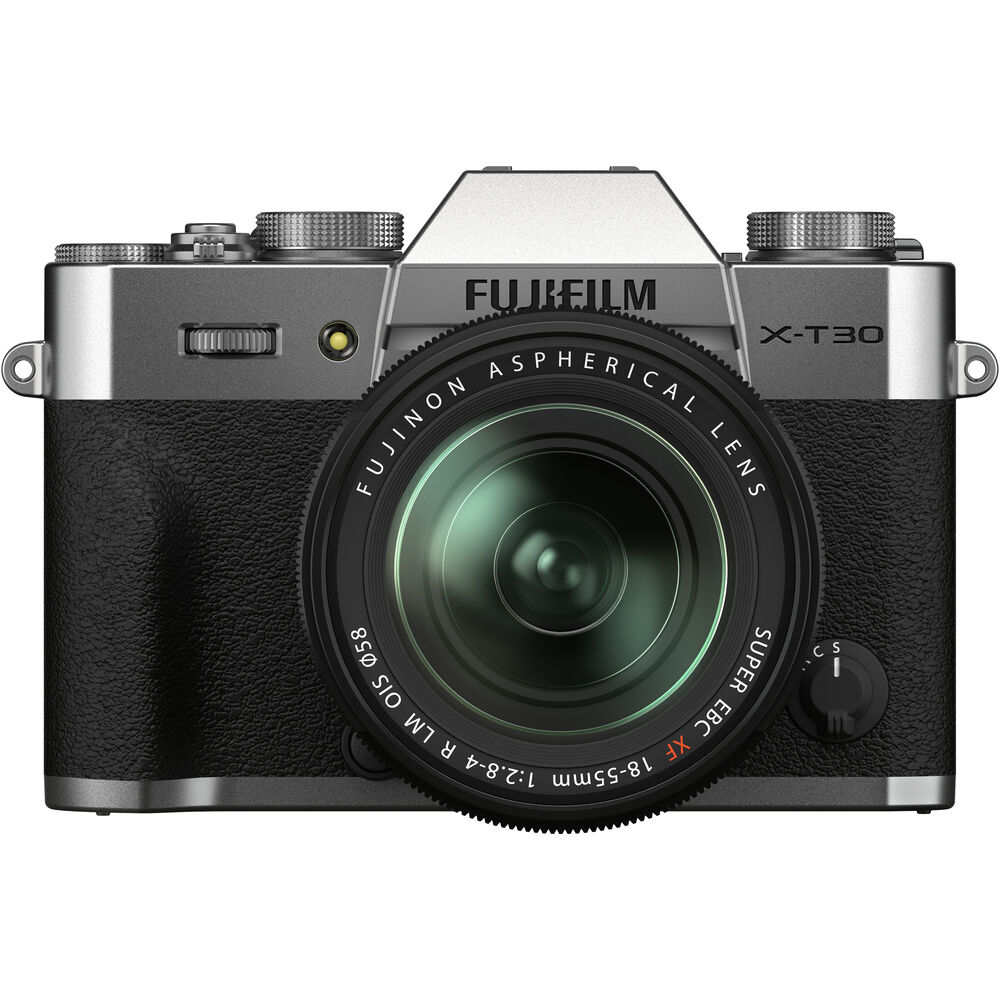 FUJIFILM X-T30 II Mirrorless Camera with XF 18-55mm f/2.8-4 R LM OIS Lens (Silver)