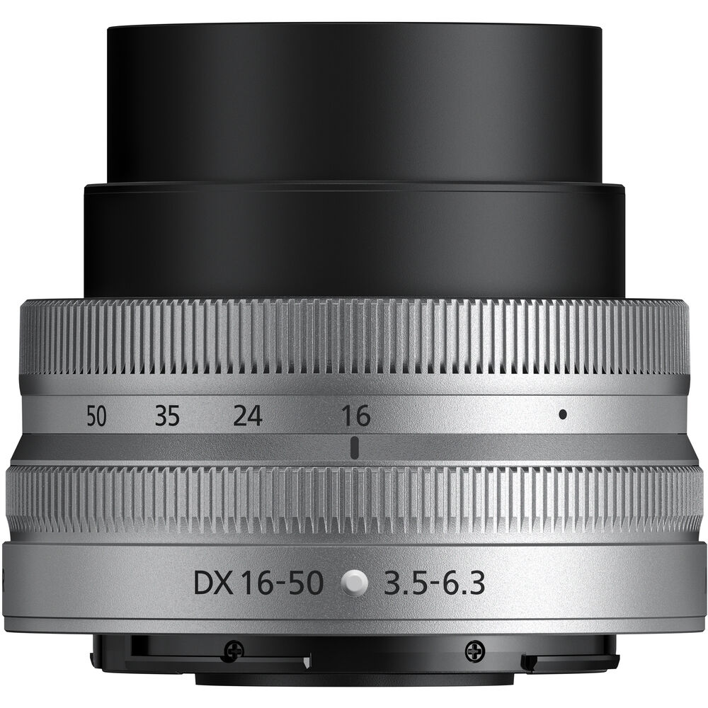 Objectif Nikon NIKKOR Z DX 16-50 mm f/3.5-6.3 VR (argent) 20109 - Kit d'accessoires 7 pièces