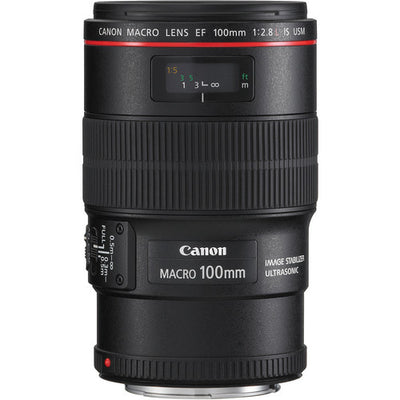 Objectif Canon EF 100 mm f/2,8L Macro IS USM - 3554B002