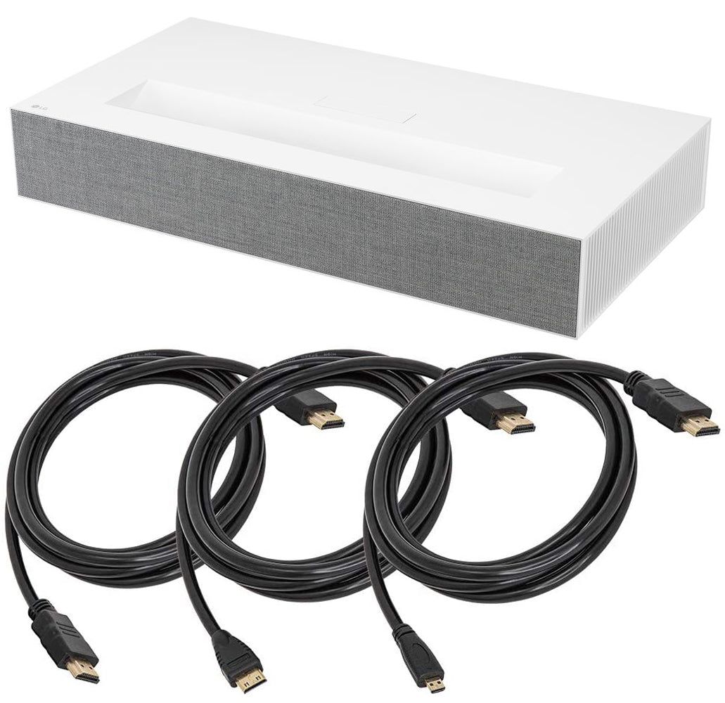 Kit de projecteur domestique DLP laser à ultra-courte focale LG CineBeam HU85LA HDR XPR 4K UHD