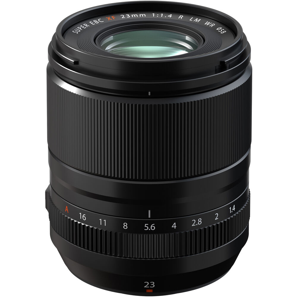 FUJIFILM XF 23mm f/1.4 R LM WR Lens 16746539 - 7PC Accessory Bundle