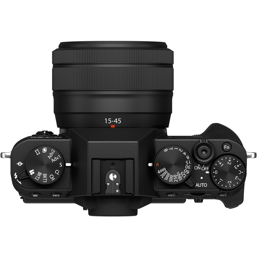 Appareil photo sans miroir FUJIFILM X-T30 II avec objectif XC 15-45 mm OIS PZ (noir)