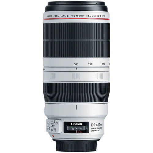 Canon EF 100-400mm f/4.5-5.6L IS II USM Lens + Macro/Close Up Lenses Bundle