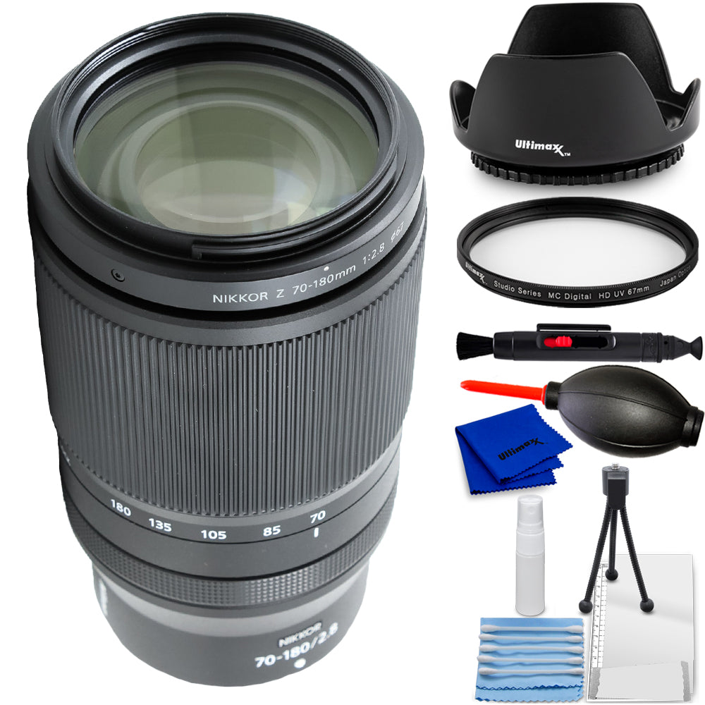 Objectif Nikon NIKKOR Z 70-180 mm f/2.8 (Nikon Z) 20120 - Ensemble d'accessoires 7 pièces