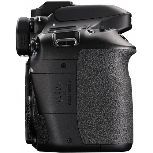 Appareil photo reflex numérique Canon EOS 80D 24,2 MP (boîtier uniquement) 1263C004 + 32 Go + Flash Bundle