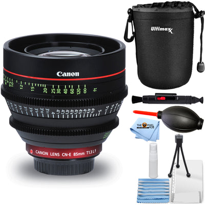 Objectif cinéma Canon CN-E 85 mm T1.3 LF 6571B001 + pochette d'objectif