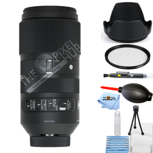 Sigma 100-400mm f/5-6.3 DG OS HSM Objectif contemporain Canon EF - Pack UV de démarrage