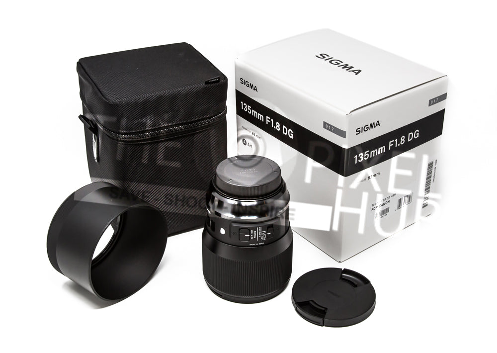 Sigma 135mm f/1.8 DG HSM Art Lens pour Canon EF - Ensemble d'accessoires 7PC