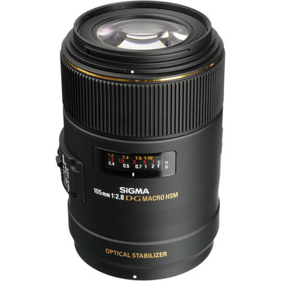 Objectif macro Sigma 105 mm f/2,8 EX DG OS HSM pour appareils photo Canon EOS - 258101