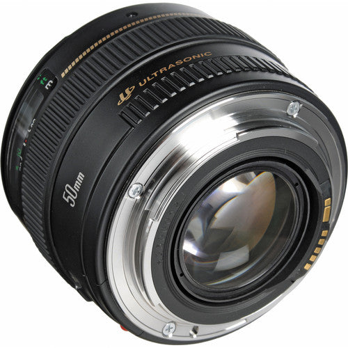 Objectif Canon EF 50 mm f/1.4 USM 2515A003 + filtre UV + objectif Tulip Hood