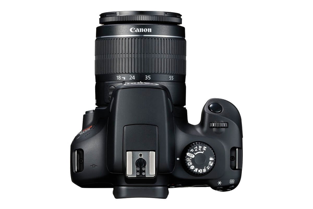 Appareil photo reflex numérique Canon EOS Rebel T100/4000D avec objectif DC III 18-55 mm + lot de 128 Go