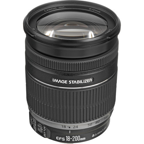 Appareil photo Canon EOS 2000D/Rebel T7 avec objectif EF-S 18-200 mm f/3.5-5.6 IS 32 Go