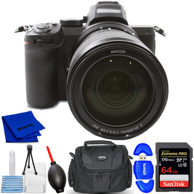 Nikon Z5 Mirrorless Digital Camera with 24-200mm Lens 1641 - 7PC Accessory Kit Nikon