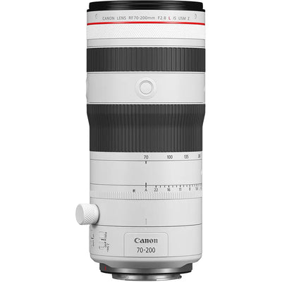 Canon RF 70-200mm f/2.8 L IS USM Z Lens (White) 6594C002 - 7PC Accessory Bundle