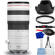 Canon RF 70-200mm f/2.8 L IS USM Z Lens (White) 6594C002 - 7PC Accessory Bundle