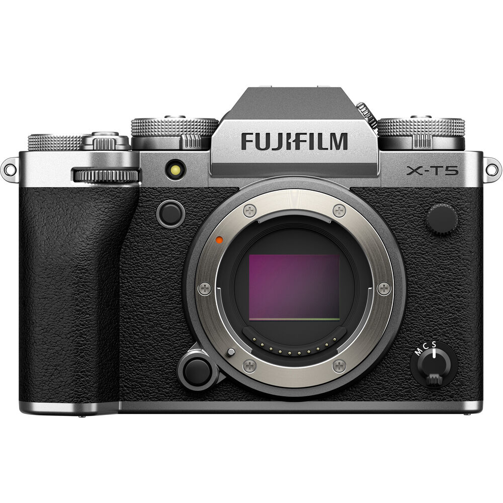 FUJIFILM X-T5 Mirrorless Camera (Body, Silver) - Open Box Store Demo