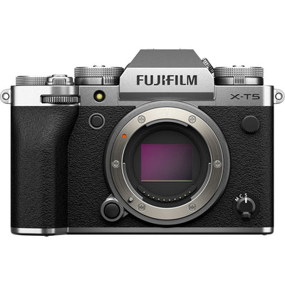 FUJIFILM X-T5 Mirrorless Camera (Body, Silver) - Open Box Store Demo