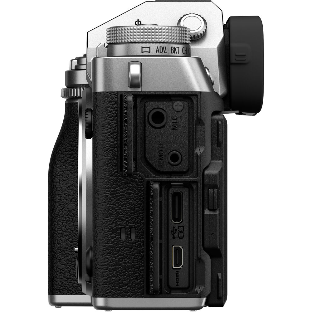 FUJIFILM X-T5 Mirrorless Camera (Body, Silver) - Open Box Store Demo