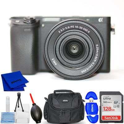 Sony a6400 Mirrorless Camera with 16-50mm f/3.5-5.6 OSS II Lens - ILCE-6400AK