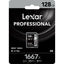 Lexar 128GB Professional 1667x UHS-II SDXC Memory Card - LSD128CBNA1667