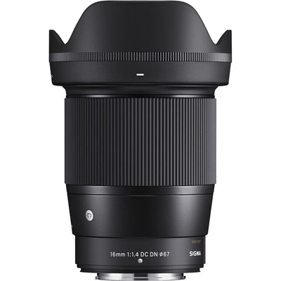 Sigma 16mm f/1.4 DC DN Contemporary Lens for FUJIFILM X (WHITE BOX)