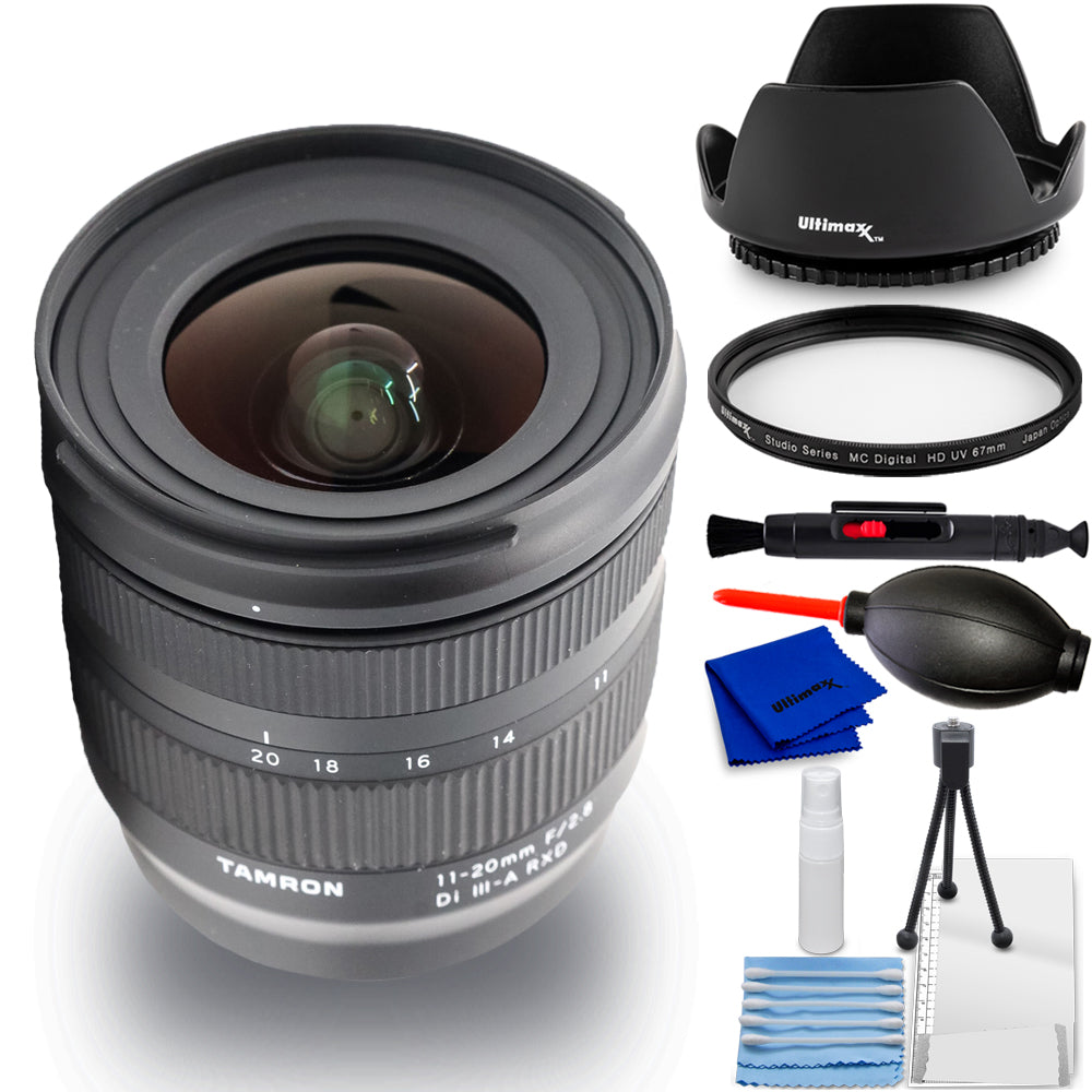 Tamron 11-20mm f/2.8 Di III-A RXD Lens (FUJIFILM X) - 7PC Accessory Bundle Tamron